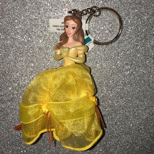 New Disney Parks princess Belle keychain